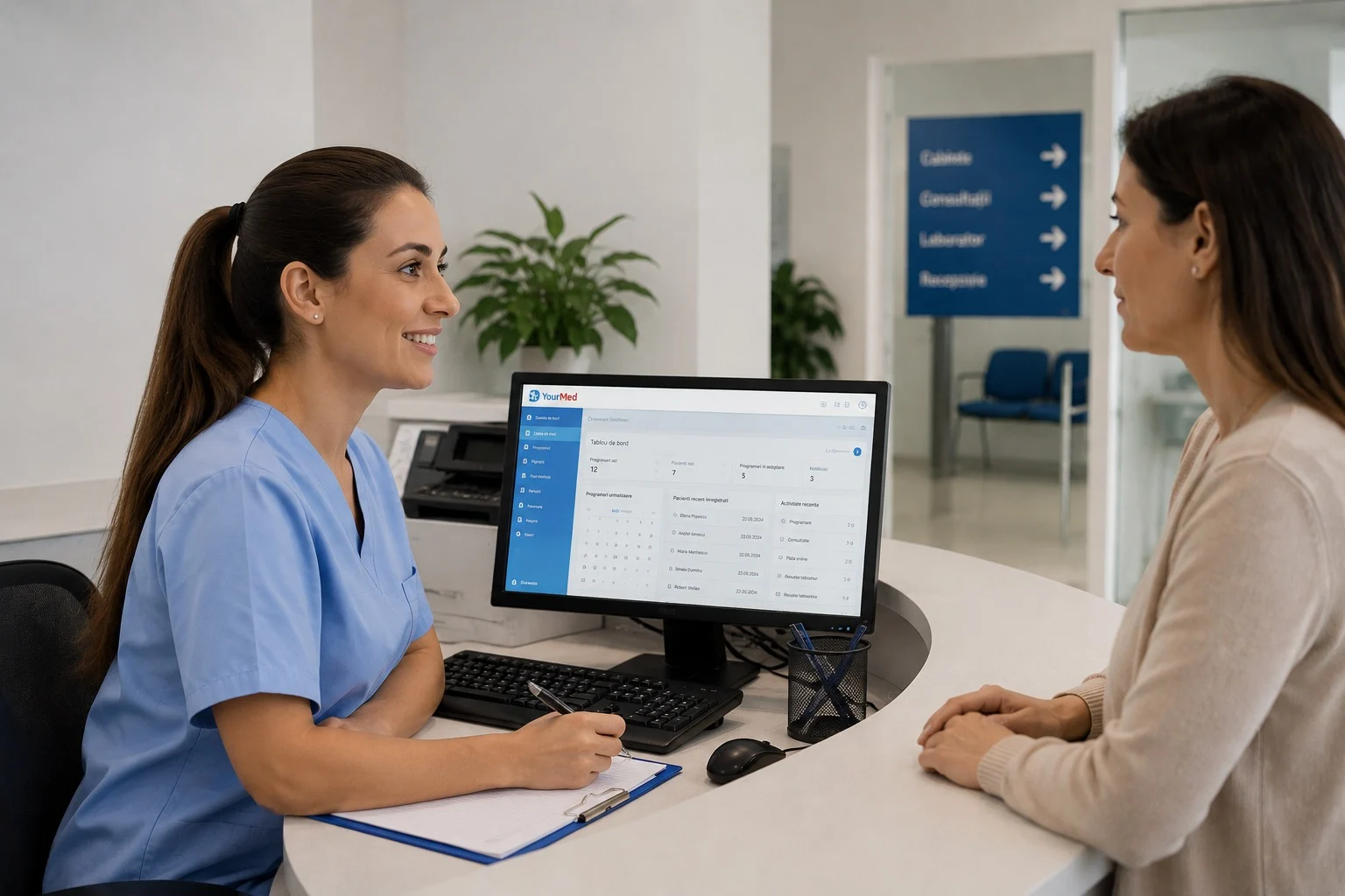 Receptie clinica medicala